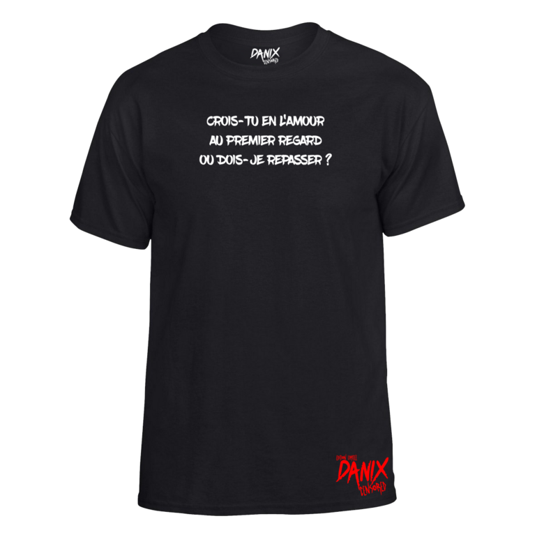 Tshirt Crois-tu en l'amour ...